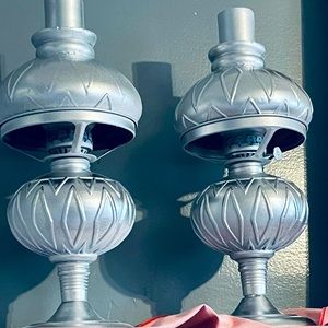 Just finished making designing and painting these custom glass  lights